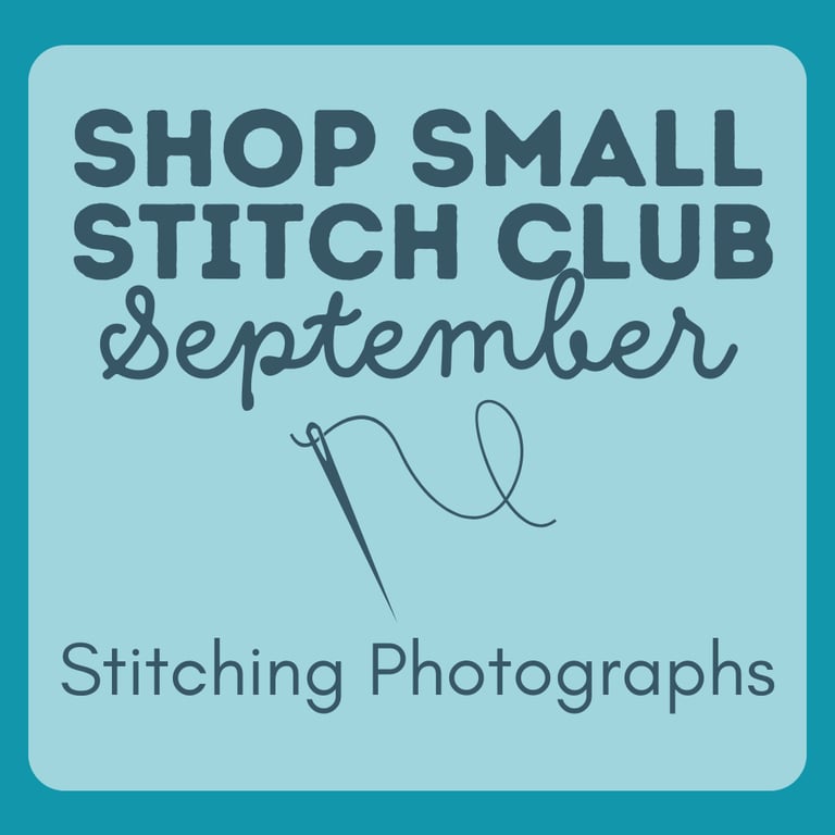 Shop Small Stitch Club SEPTEMBER – Creative Workshop in the heart of Hitchin