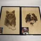 Pet Portrait Customised Laser Etching