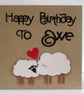 Happy Birthday To Ewe Card - Image 1