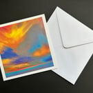 Last Blushes - Greeting Card (Art)