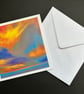 Last Blushes - Greeting Card (Art)