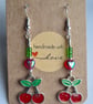 Gorgeous Cherry Earrings - Design 2 - Image 2