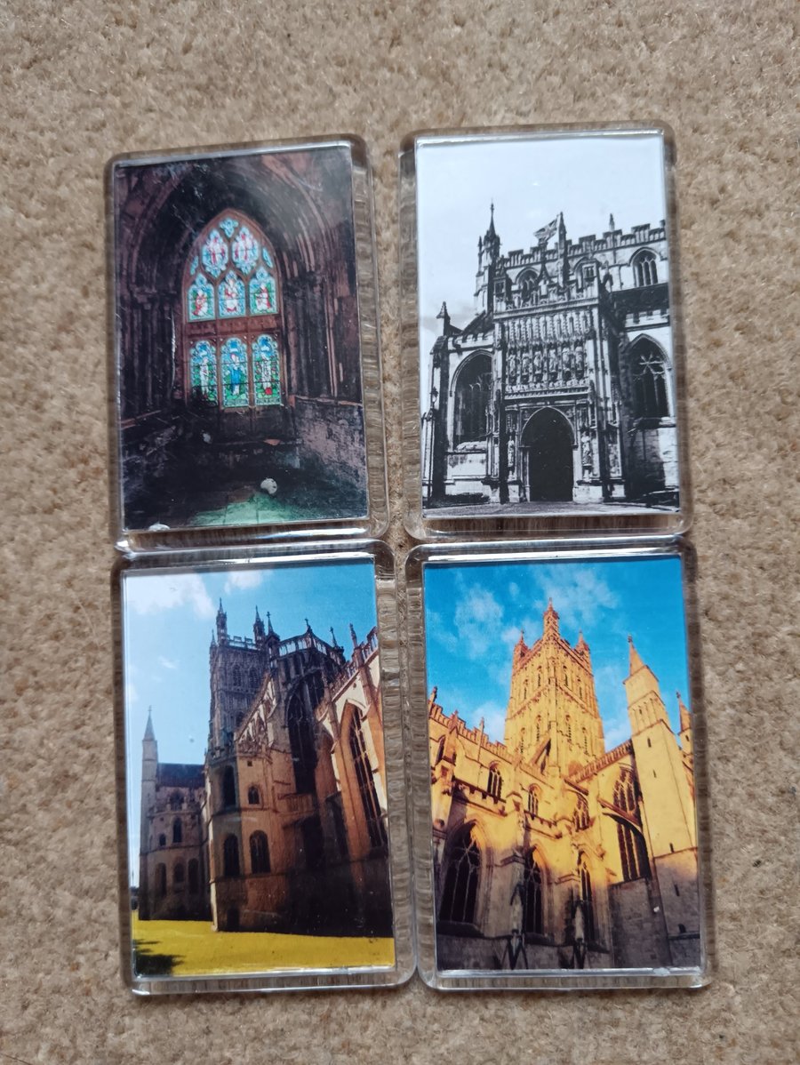 Gloucester photography fridge magnet set of 4
