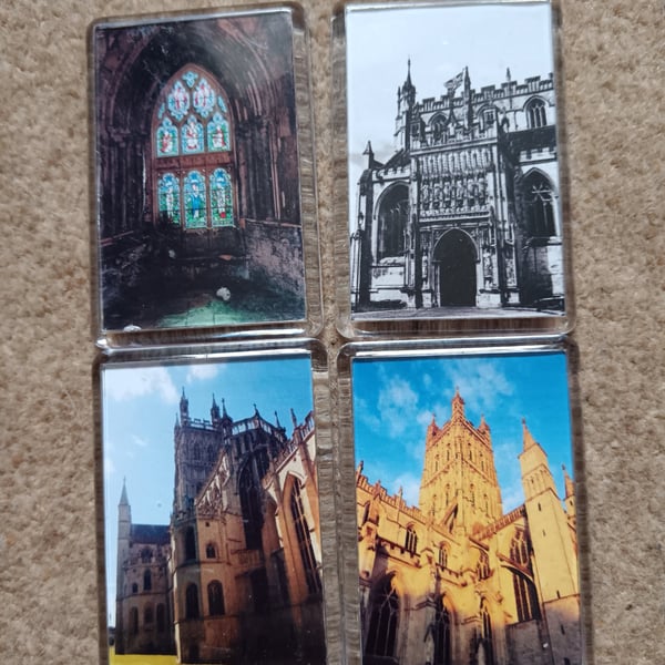 Gloucester photography fridge magnet set of 4