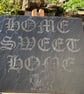 Dragon Wall Hanging. Home Sweet Home Sign with Dragon on Reclaimed Slate.  - Image 4