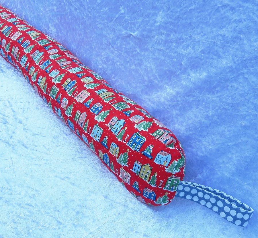 Draught excluder, 106cm, draft excluder, Christmas, 1000 grams