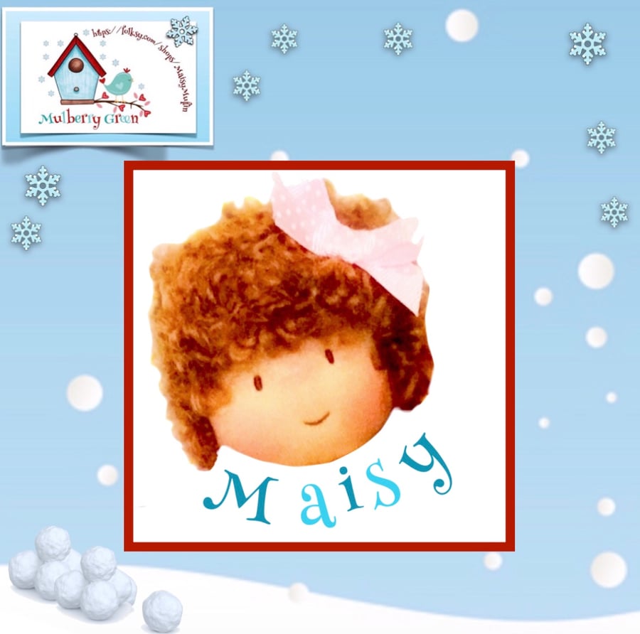 Maisy Maydew (Maisy Muffin) - a handcrafted doll