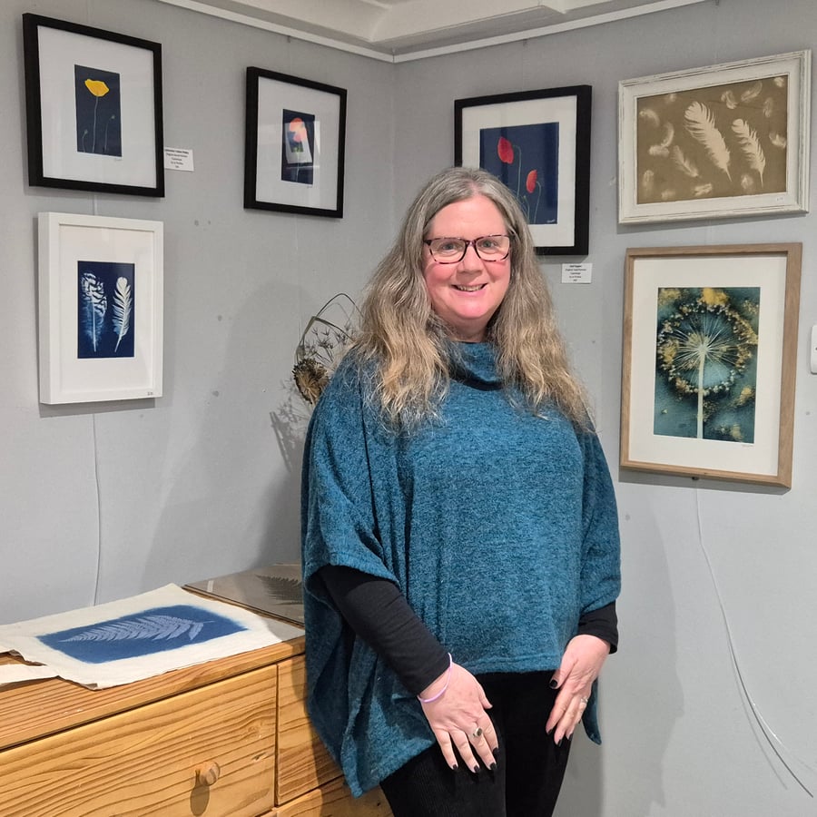 Jo Purdue Cyanotypes