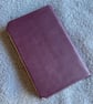 A6: Softcover Purple coloured Leatherbound Notebook 30 lined pages - Image 5