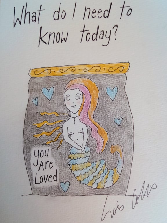 Small Prophets inspired original drawing 