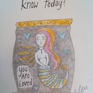 Small Prophets inspired original drawing 