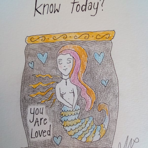 Small Prophets inspired original drawing 