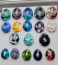 Fused Glass Teardrop Pendant - Small - Image 3