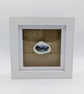Scandi Inspired Lakeside Cottage Original Shell Painting - Image 4