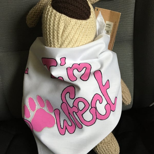 I’M PAWFECT - DOG BANDANA