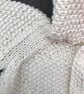 Moss stitch baby hooded jacket - Image 3