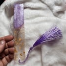 Handmade resin bookmark