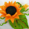   SALE...  Hand Felted, Wool Jewelry felted BROOCHES FELTED -100% WOOL MERINO