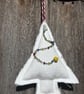 organic linen Christmas tree decoration