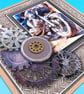 Birthday Card For Him, Large Card, Steampunk - Image 2