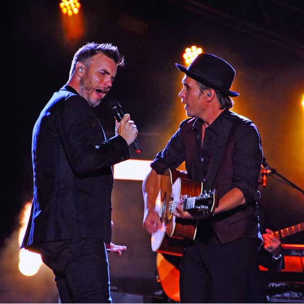 Take That Gary Barlow And Mark Owen Photograph Print