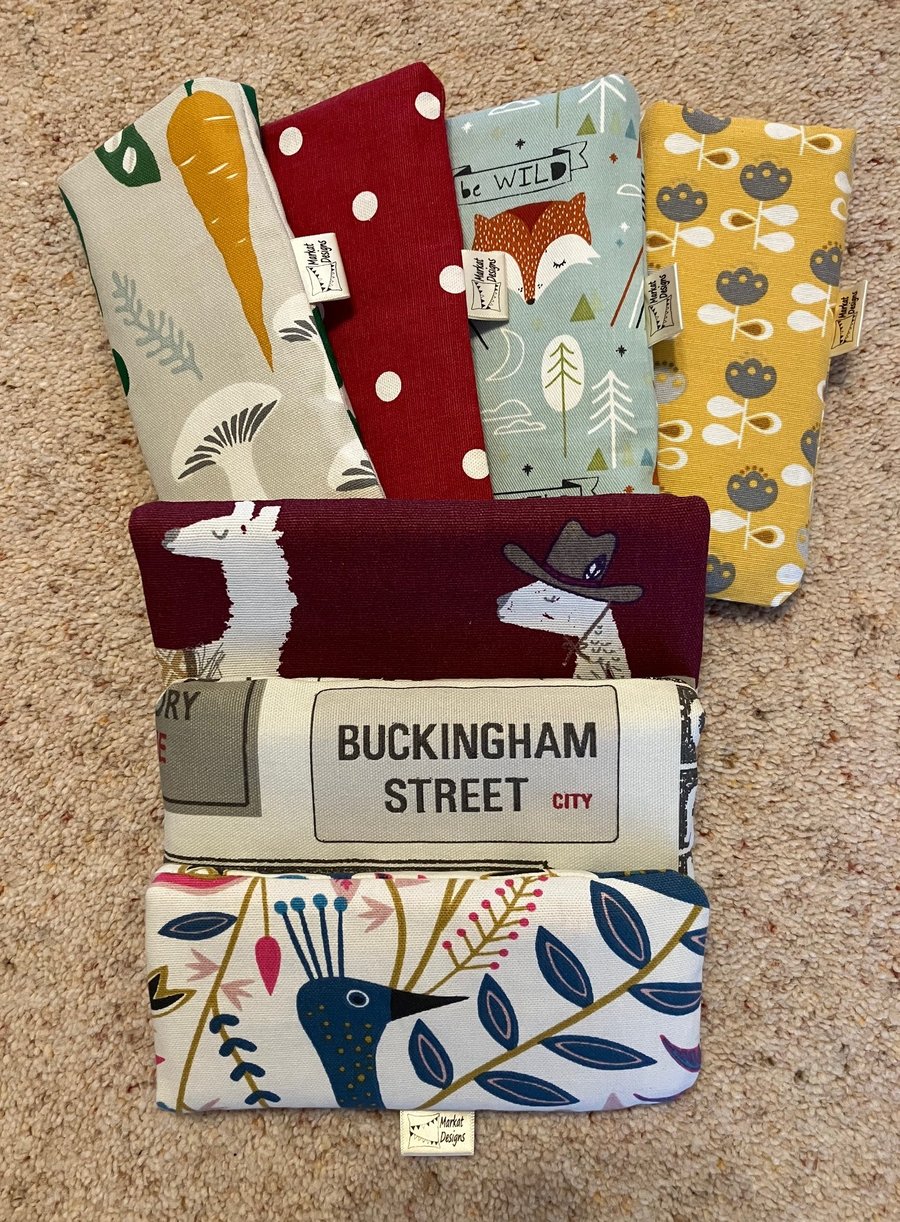Padded Glasses Case, Handmade in the UK