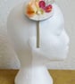 Handmade Fascinator 'Raspberry' - Image 5