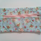 Pencil case, zipper pouch, sewing accessories, fabric bag, zipped bag