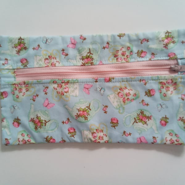 Pencil case, zipper pouch, sewing accessories, fabric bag, zipped bag