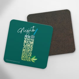 Mojito Cocktail Coaster