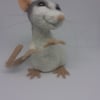 Needle felted Roan (husky) rat