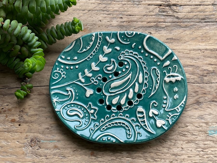 Handmade Ceramic Soap Dish 