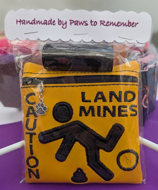 Humourous Dog Poo Bag Holder - Very Funny
