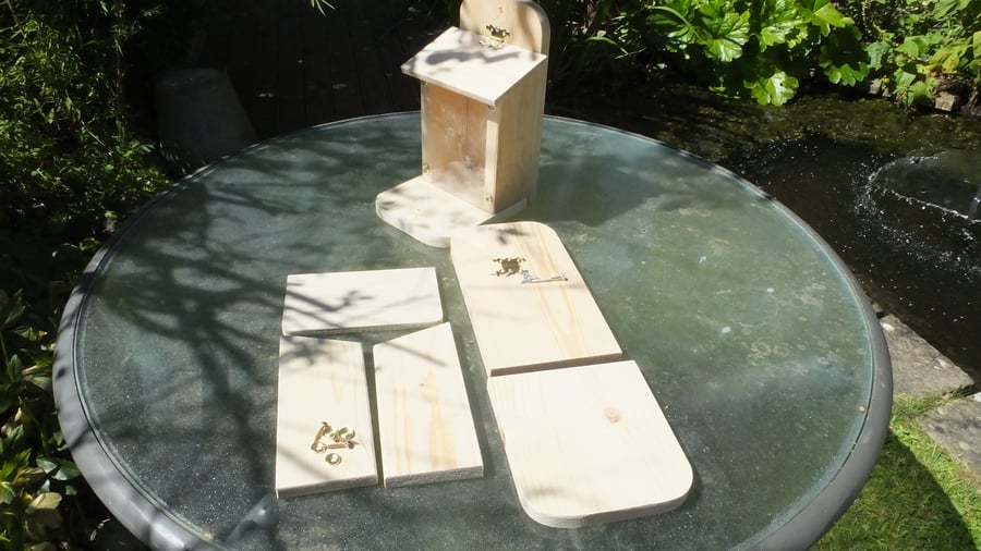 Wild squirrel feeder for your garden help feed the squirrels. 