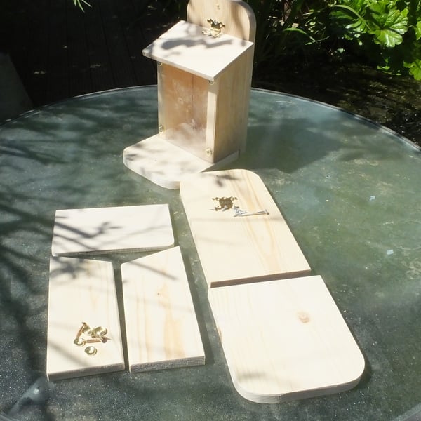 Wild squirrel feeder for your garden help feed the squirrels. 