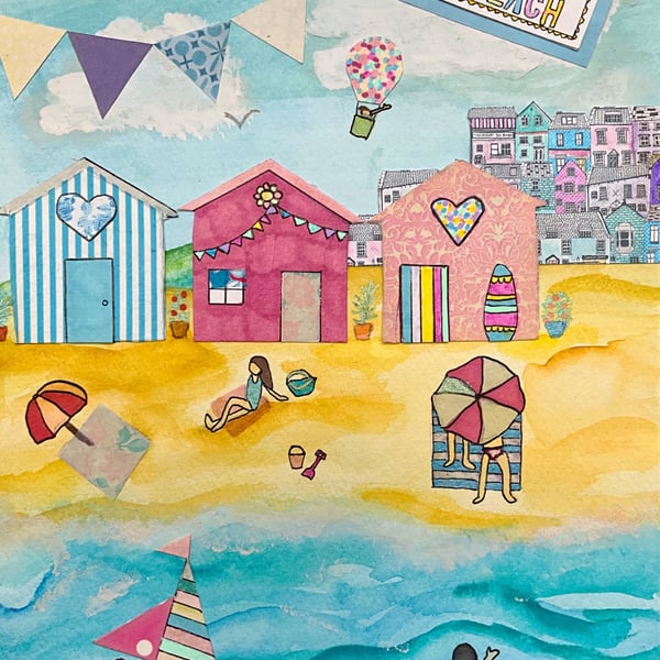 Life's a Beach Original Art