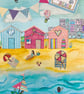 Life's a Beach Original Art
