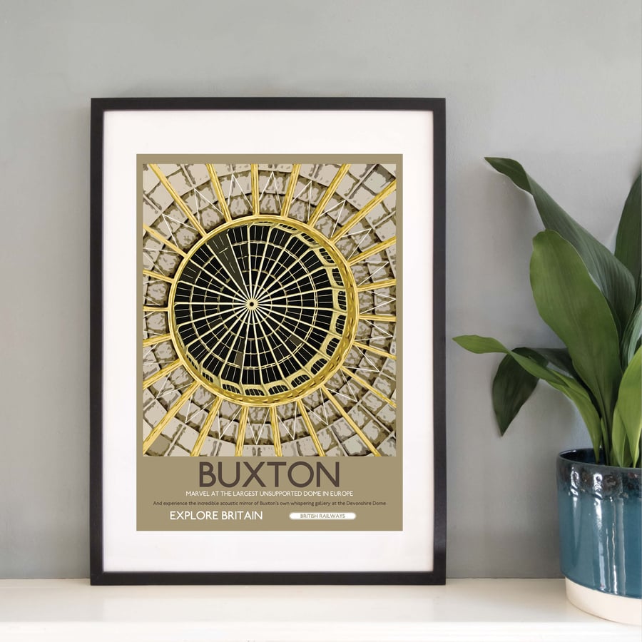 Buxton, Derbyshire UK Travel Print from Silver and Paper Prints NW001m