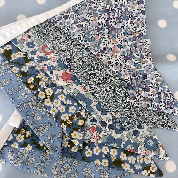 Liberty Fabric Bunting, Banner, 