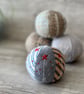 Hand Embroidered Stitched Decorative Sphere Ball 