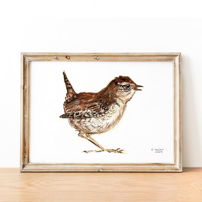 Wren A5 Inkjet Print