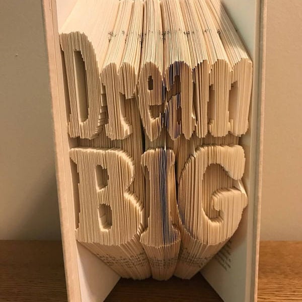 Dream BIG COMBI Book Folding Pattern - EMAILED PDF PATTERN