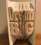 Dream BIG COMBI Book Folding Pattern - EMAILED PDF PATTERN - Image 1