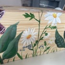 Hand Painted Wooden Seed Box made to order 