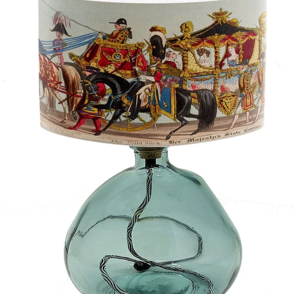 Coronation Fine Art Lampshade - Period Lamp shade - Fine Art Lamp Shade 