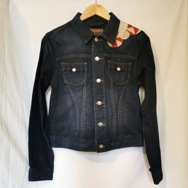 Up-cycled Levi's circles jacket