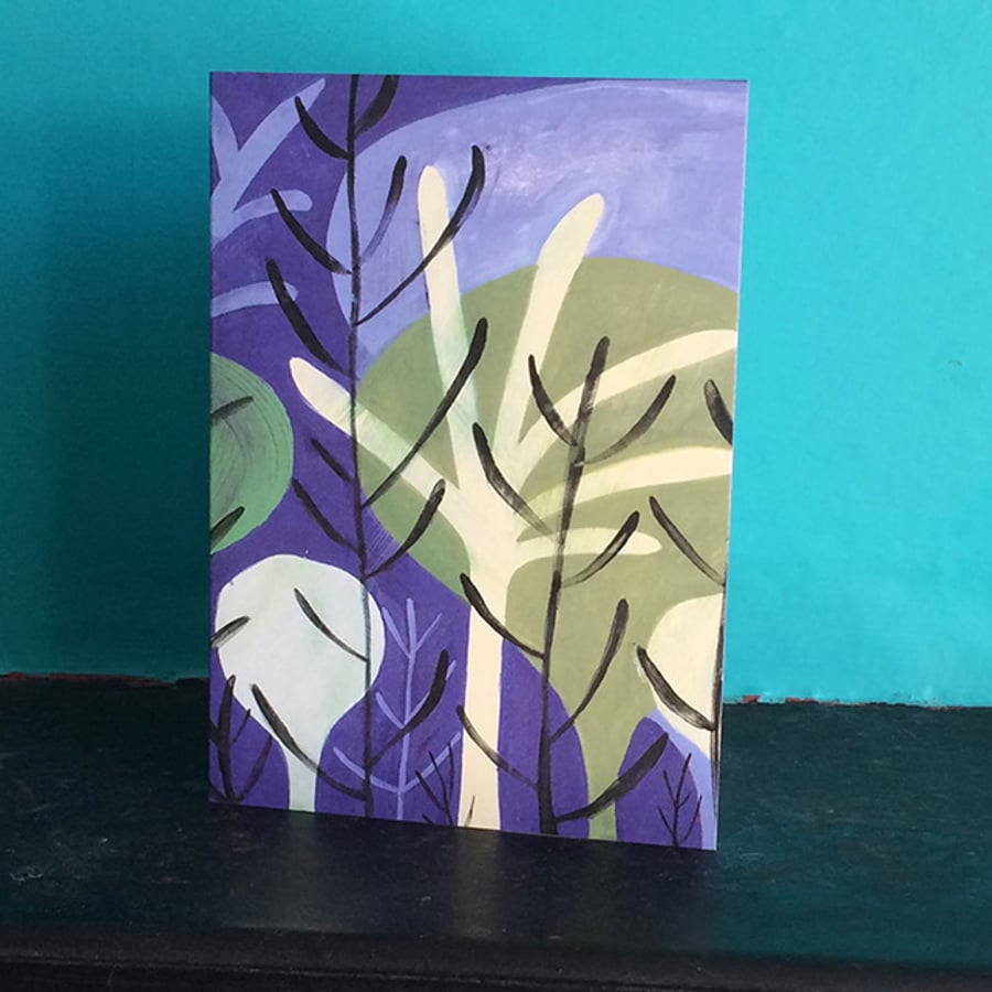 Treeline card by Jo Brown