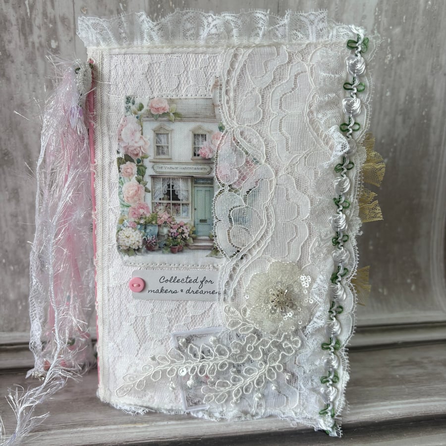 Journal, Button tin & Needle Keeper - The Haberdashery - PB12 0033