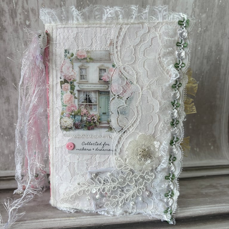 Journal, Button tin & Needle Keeper - The Haberdashery - PB12 0033
