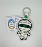 Embroidered Mummy Keyring - Image 1